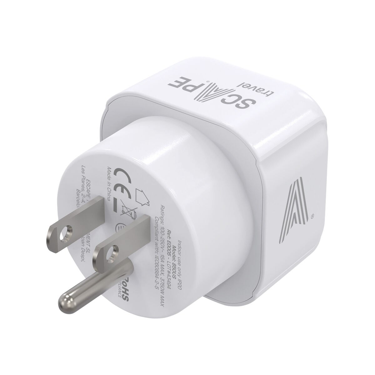 Plug adapter 850US Plastic