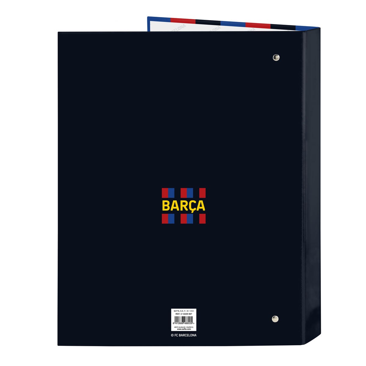 Ring binder Maroon Navy Blue A4 26.5 x 33 x 4 cm