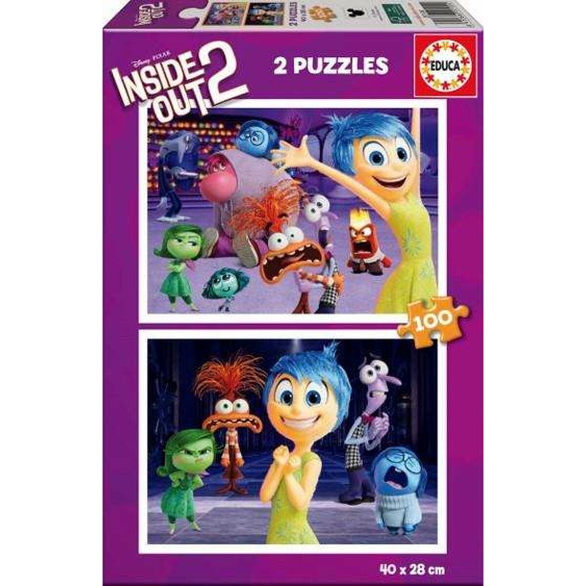 Головоломка Inside Out 2 2 x 100 Предметы