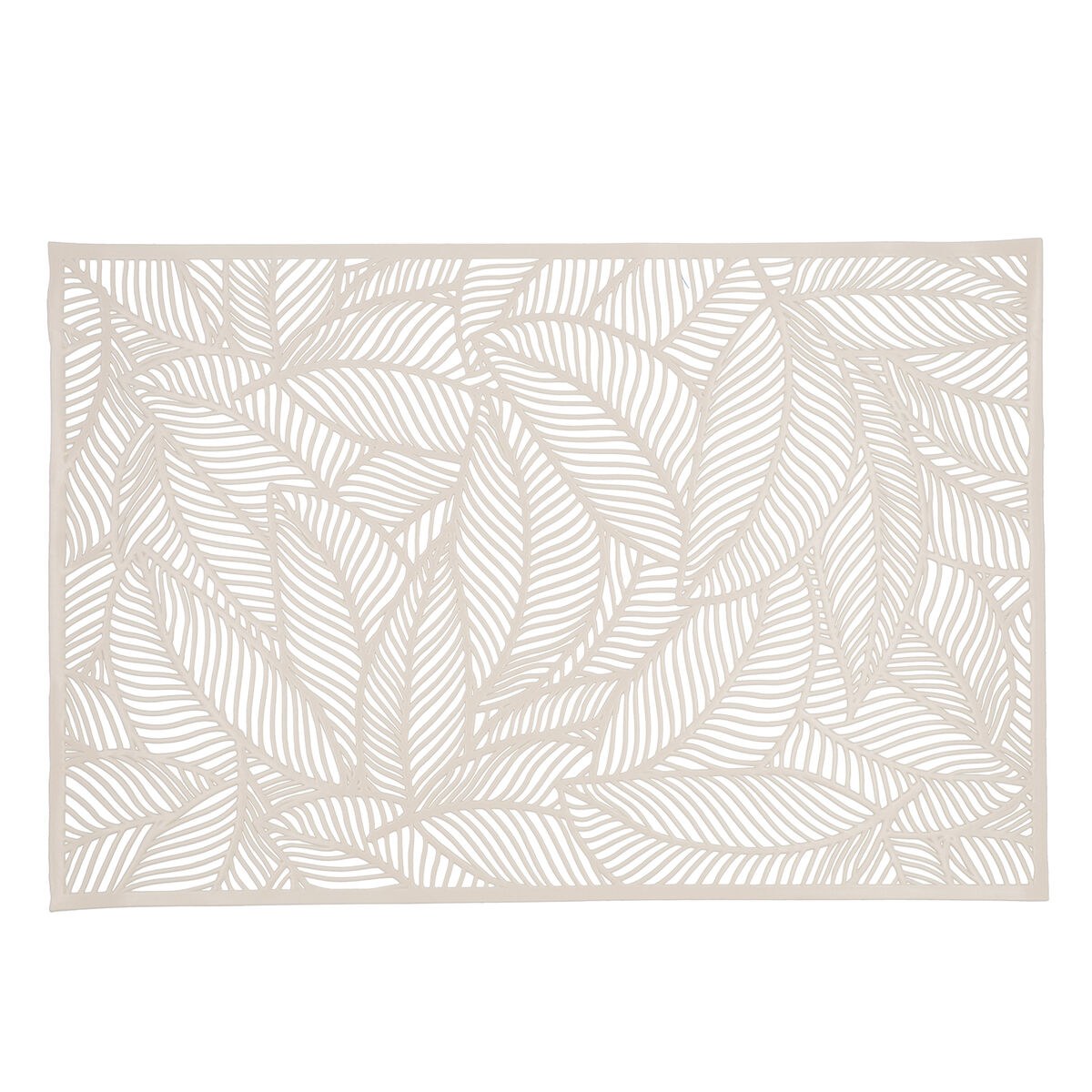 Table Mat Habitat Sheets Beige 30 x 45 cm (Pack 12x)