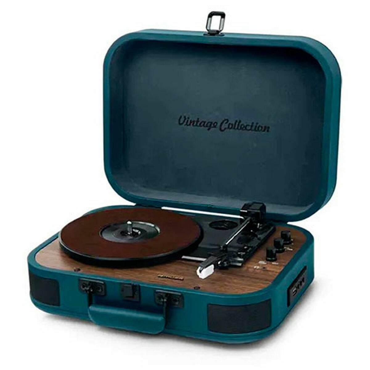 Record Player Blue