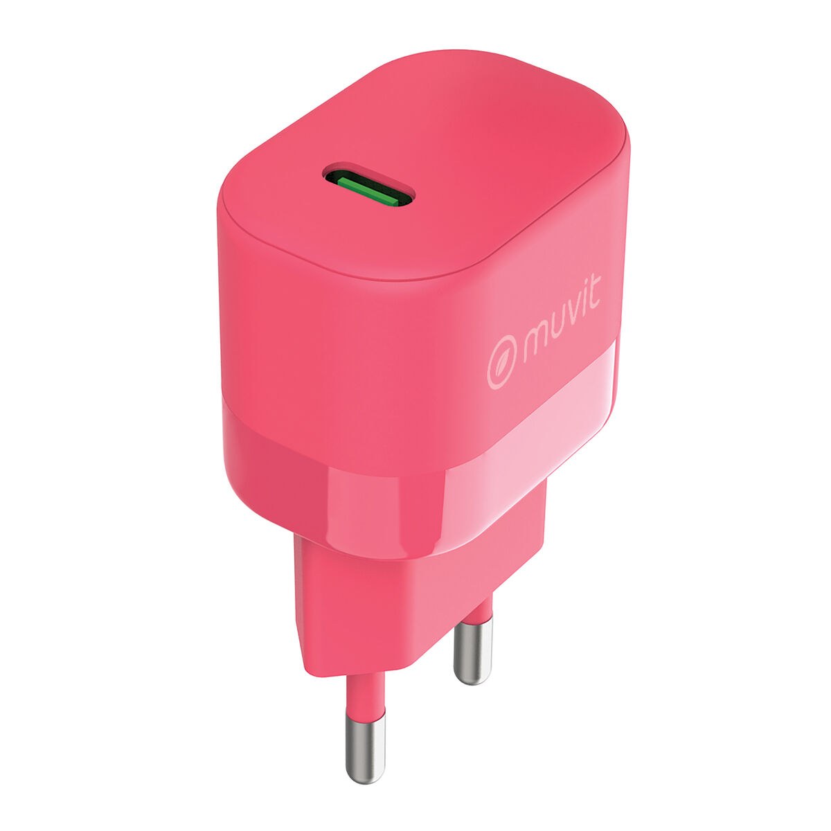 Сетевое зарядное устройство Розовый 25 W
