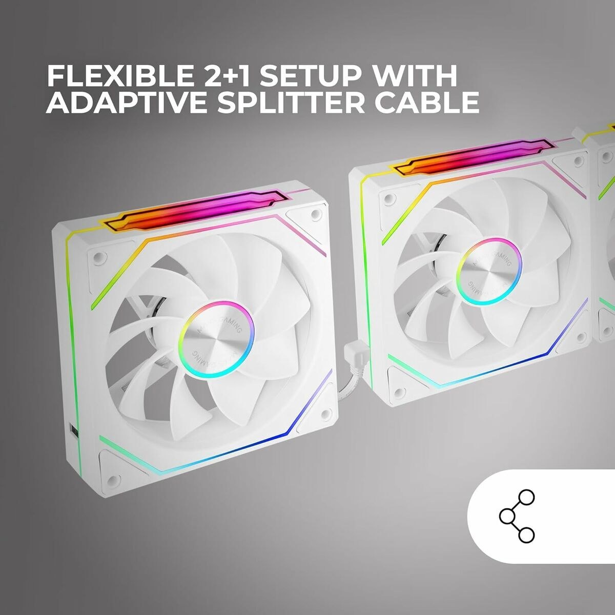 Вентилятор процессора MF-LINKFINITYKIT2R Ø 12 cm