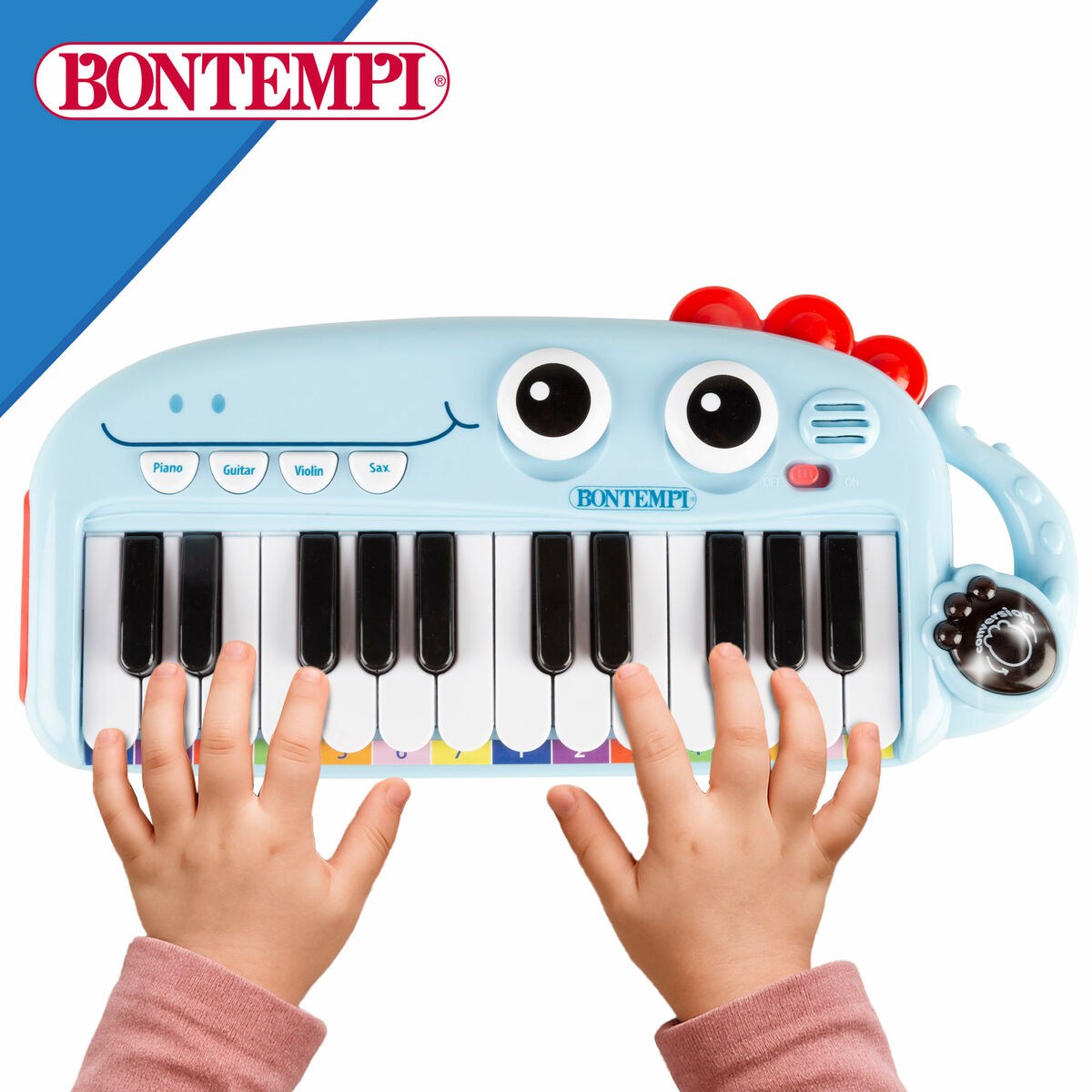 Образовательное пианино Dino 30 x 4 x 14 cm (4 штук)